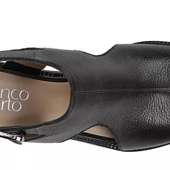 FRANCO SARTO HERMOSA~ NUBUCK LEATHER CAGE SANDALS - Picture 2 of 5